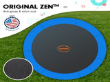 Kahuna Blizzard 10 ft Trampoline with Basketball Set Green TRA-BLZ-10-GN-BB