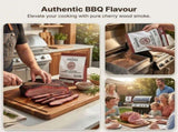 ASMOKE 100% Natural Cherry Wood BBQ Smoker Pellets x2 V642-XFAS-CHERRY-WO-PEL-20LBX2