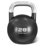 CORTEX 8kg to 32kg Commercial Steel Kettlebell V2 Package V420-CXST-KBS2-A