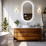 120x60cm LED Bathroom Mirror Oval Anti-Fog Dimmable Wall Mount V178-66710