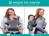 Cuddle Up Carrier - Ergonomic Fox-Themed - Face-in Front & Back Carry - Removable Character Hood V1192-AZ-W-13676