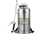 3.5Gal Stainless Steel Sprayer,l Set 20" Wand& Handle& 3FT Reinforced Hose, Hand Pump Sprayer V952-PWQBXG12L00000001V0