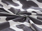 2 Seater Printed Stretch Sofa Cover Furniture Protector - Grey 145-185cm V1263-JX-3561