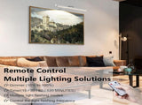 Picture Lights for Wall Plug in or Hardwired,3000K Warm White Dart Board Lights with V1171-CB-BOM001536