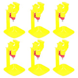 10Pcs Chicken Nipple Drinker with Cup 20ml Integrated Automatic Drinking Bowl Poultry Accessory V1294-YM0901-3111210291611