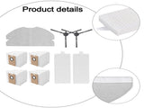 Tapo Vacuum Replacement Side Brush Kit For Rv30 Max/Rv30 Max Plus/Rv20 Max/Rv20 Max Plus - Includes V1189-LWWAL-20260327-04517