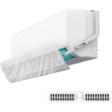 Adjustable Air Conditioner Windshield Plastic Air Flow Deflector Household Air Conditioning Baffle V1370-AZ4-12616