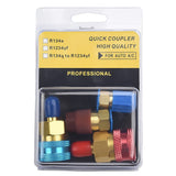 R1234Yf To R134A Quick Coupler Adapter Car Low Side Air Conditioning Fitting Kit V1189-LWWAL-20260327-05151