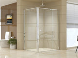 Semi Frameless Shower Screen x 195cm Side AS/NZS Glass V63-828721