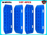 X-BULL Recovery Tracks Gen 2.0 10T Sand Mud Snow 2 Pairs Offroad 4WD 4x4 2PC 91CM Blue V211-AU-ST005X2
