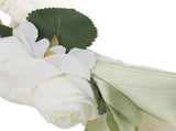 Flower Girl Basket Romantic Elegant Lightweight Hand Woven Wedding Flower Basket for Bride 5800 V1294-YM0901-3115240063713