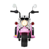 Rigo Kids Ride On Car Motorcycle Motorbike Electric Toys Horn Music 6V Pink RCAR-MBIKE-HARLE-PK