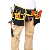 Tool Belt With 11 Pockets, Waterproof Oxford Fabric Tool Holder With Adjustable Straps, For V1188-MS-227-2209