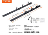 Trimmer Rack, 3 Place Weeder Trimmer Rack, Locking Trim Holder Landscape Trailer Rack Carrier Mount V952-ZLSDCJGJ3000VHDC7V0