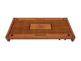 Chinese Style Kongfu Tea Tray Wooden Teaboard Drainage Water Storage Serving Tray Orchid Pattern V1294-YM0703-3118230040311