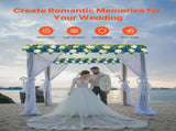 Flower Ball Arrangement Bouquet 10 PCS, 500 x 220 mm Artificial Flower Balls Wedding Table V952-ZSHQTXLSBS190GWMF001V0