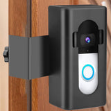 Anti-Theft Video Doorbell Mount Compatible With Video Doorbell, Adjustable No-Drill Mounting Bracket V1369-AZ3-W-09554