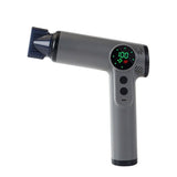 Gray RT301 Rechargeable Cordless Hot & Cold Hair Dryer - 200W Portable Digital Display Blow Dryer V888-ELOSUNG55457