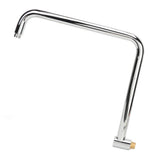 Shower Head Extension with Flange S Shape Shower Arm Wall Mount Rotatable Stainless Steel Shower V1294-YM0710-3112230074211