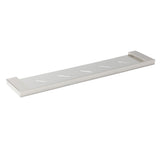 Chrome Square Stainless Steel Bathroom Shelf Storage Rack Wall Mounted Bracket V1233-87007CR