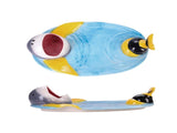 Creative Shark Sushi Plate,Blue Ceramic Shark Plate,Shark Shaped Serving Platter,Food Serving Tray V1189-LWWAL-20260401-07101