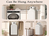 Portable Dryer, Mini Electric Foldable Dryer With Remote Control And Bag, 360 Degree Hot Air V1189-LC-RY-00322