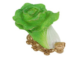 Lucky Cabbage Crafts Chinese Bai Cai Ornament Resin Feng Shui Blessing Wealth Decoration For Shop V1294-YM0710-3115230131611