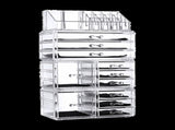 11 Drawers Clear Acrylic Tower Organiser Cosmetic jewellery Luxury Storage Cabinet V63-831611