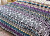 Aesthetic Quilted Bedspread and Pillowcases Set Unify Your Bedroom's Look - Queen size V745-MAC080217Q13U