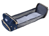 Backpack Multifunctional Foldable Large Capacity Baby Diaper Storage Bag for TravelDark Blue V1294-YM0523-3117210159813