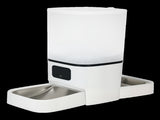 PaWz 6L Automatic Pet Feeder 2 Bowl Food Dispenser PT1275-6L-WF-AU