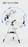 Pro Astronomical Telescope 114mm Aperture 875X Zoom HD High Resolution V201-QHGMMOREONE003