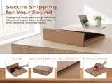 10pcs Vinyl Record Shipping Mailer Boxes Kraft Paper Box Mailers V1192-AZ-W-32972