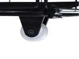 Levede King Bed Frame Industrial Storage LED Charing BF1063-K