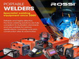 ROSSI 300 Amp MIG Stick Welder, Portable DC Gas Gasless Inverter Welding Machine, 15A Plug V219-WLDMIGROSA3C0