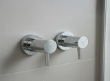Bathroom Shower Bath Hot and Cold Mixer WATERMARK Certified in Chrome V63-847861