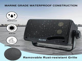 3-Way Waterproof Wall Mount Speakers Black V1142-OBA1005007476743550