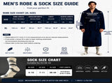 Grey Men's Winter Lounge Bundle Set - Flannel Shawl Collar Robe with 2x White Thick Mid V888-ELOSUNG54516