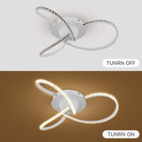Irie Dimmable 3 Lights LED Ceiling Light - White V558-LL002CL011W