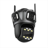 Three-Screen 8MP Wireless WiFi HD Network Camera Outdoor Full Color Mobile Phone Remote 360 V1192-AZ-W-23775