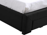 Levede Queen Bed Frame Fabric Tufted Dark Grey BF1012-Q-DG