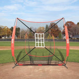7x7 Baseball Softball Practice Net, Portable Baseball Training Net for Hitting Catching Pitching, V952-77YCDPJXLW77G44GZV0