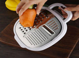 Grater, Parmesan Grater, with Handle - Graters for Kitchen - Shredder Small Grater V1192-AZ-W-29574