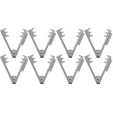 Rose Thorn Copper Plated Iron Garden Tool Set for Gardening 8 Pieces and -Resistant V1369-AZ3-W-20832