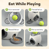 Automatic Dog Ball Launcher, Interactive Fetch Toy for Small to Medium Dogs, Pet Thrower Machine for V1192-AZ-W-26380