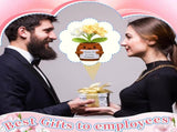 6 Pcs Employee Appreciation Gifts Bulk for Team Coworkers Thank You Positive Handmade Crochet Doll V1259-DP01-A-4810