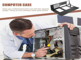 Steel Motherboard Mount Bracket with Open Design for PC Computer Assembly, and Easy to Install, 1 V1192-AZ-W-21907
