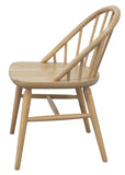 Vera Solid Oak Dining Chair - Set of 2 V199-CH050OVRSF2NU