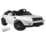 KIDS Ride-On Car Electric Battery KIDS Toy Powered w/ Remote 12V White V580-CARS-RR-INSPIRED-WH