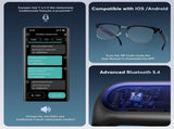 AI Smart Translation Glasses 110 Languages, Photochromic Lenses, Bluetooth Ideal for Travel, V1107-AI SMART TRANSLATION GLASSES1